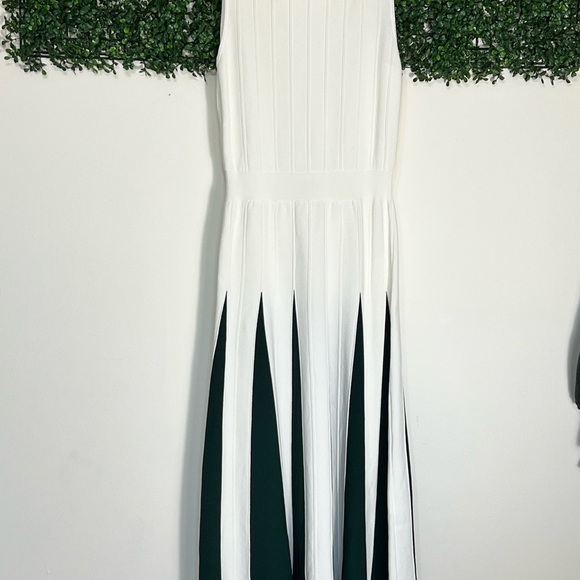 Eva Mendes for New York & Company White and Black Midi Dress - Picture 2 of 10